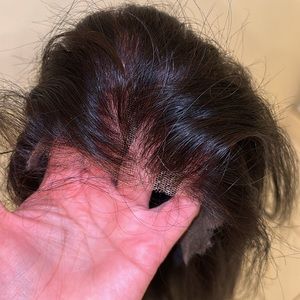 wig natural 100% human hair! 250% density